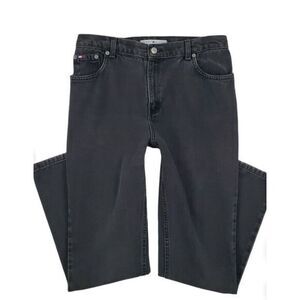 Tommy Hilfiger Mom Jeans Womens 12 High Rise Faded Dark Wash Vintage